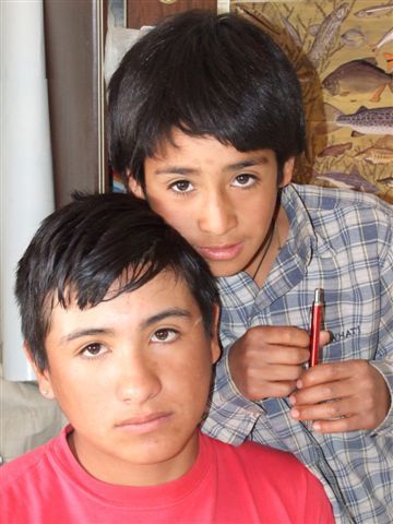 nahuel (13) + lucas (11)