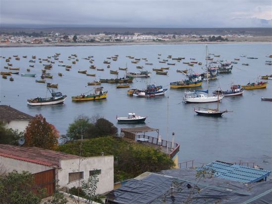 tongoy pueblo y muelle