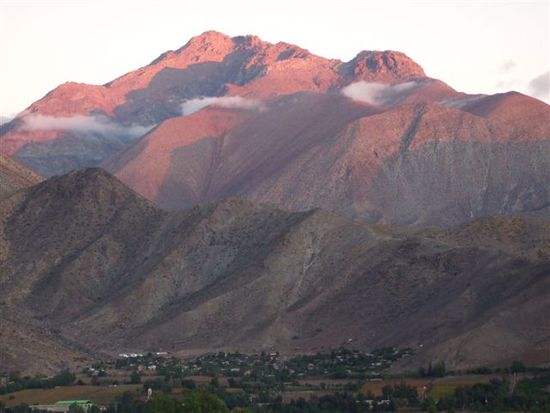 zum abschluss ein sunset im valle elqui
