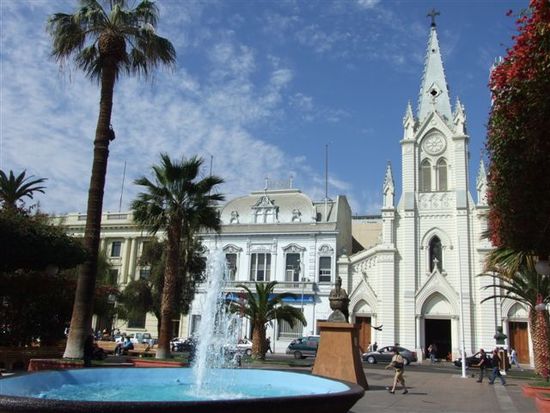 antofogasta - plaza colon (kolumbus in ehren).