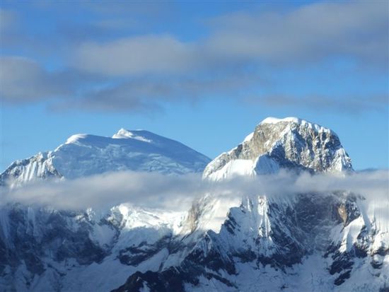der grosse bruder huarascaran lacht uns entgegen.
