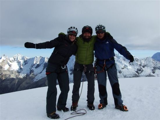 cumbre nevado pisco - 5752 meter
