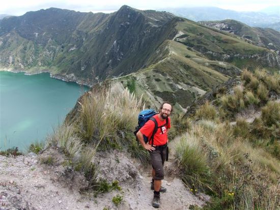 kraterwanderung auf 4000 meter.