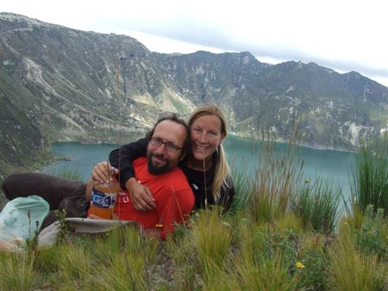 pic nic kurz vor der umrundung.