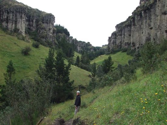 nicht nur der käse errinnert an zu hause, nein auch das wetter und landschaft lässt grüssen.