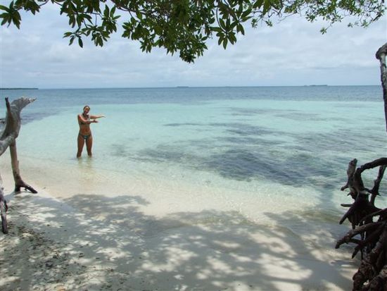 weisse traumstrände auf den isla de las san bernardos