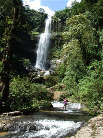 ein herrlicher wasserfall - cascada juan curi.