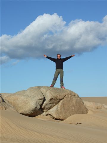 las dunas an der uru-küste