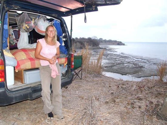 campsite am playa escondido.