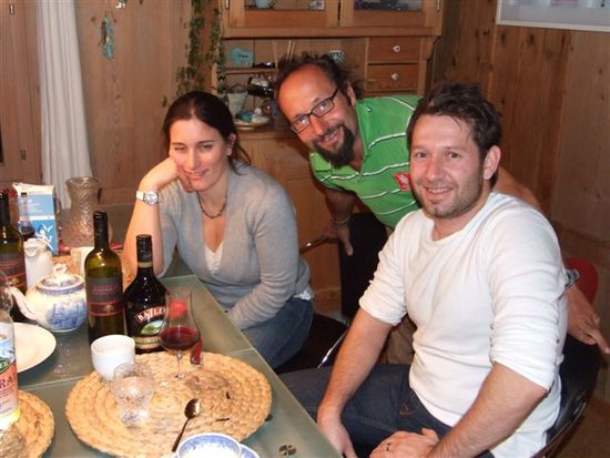 emmental bei murielle, michu und nando daheim.