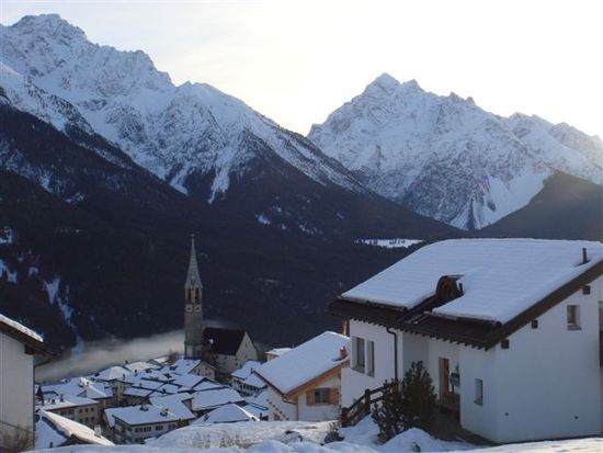 abfahrt nach sent - traumtag/woche drei im engadin.