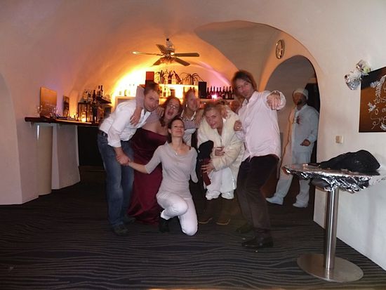die letzten gäste waren auch um 6 uhr morgens noch in topform!