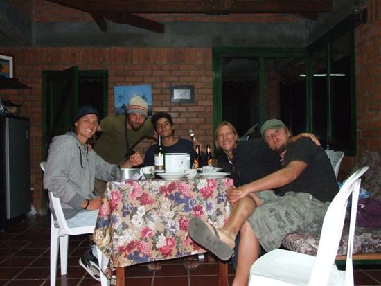 abschiedsabend mit josh, terry und adrian.