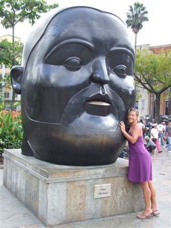 anke meets botero y juan pablo montoya.
