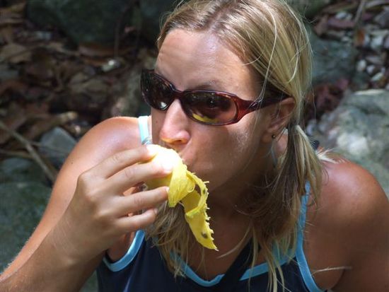 da sonst alles so teuer ist, begnügen wir uns mit den wildwachsenden mango's - einfach lecker.