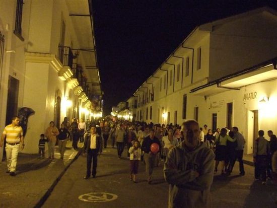 hinein ins fiebrige popayan.