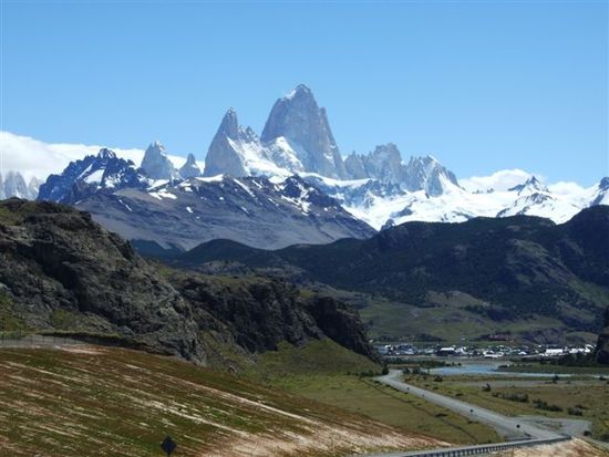 el chalten vor imposanter kulisse