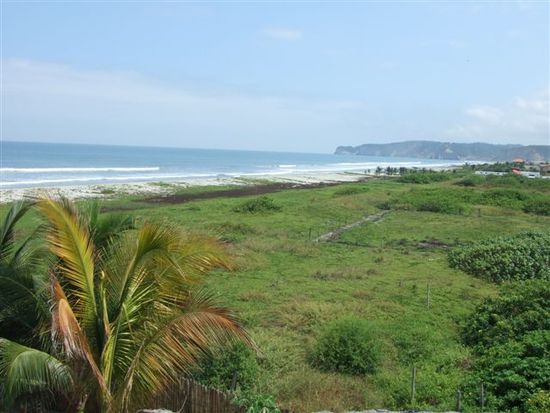 blick vom balkon richtung canoa.