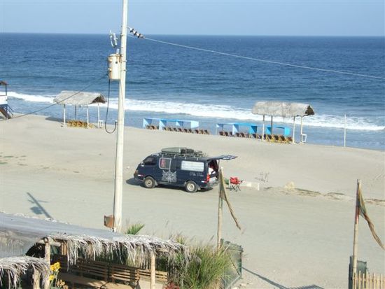 campsite direkt am playa.