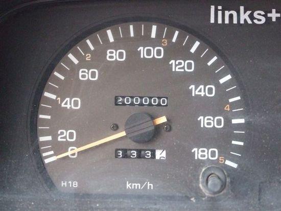 ...und so schafft es villa venus doch noch auf 200'000 kilometer lebensdauer.
