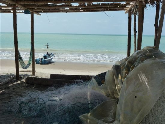 so traditionel sieht es kurz davor am strand aus.