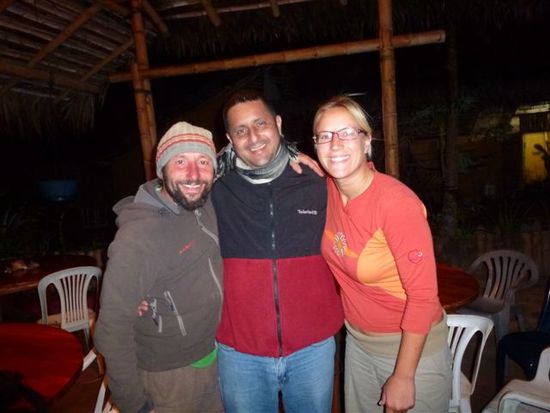 unser nightguard eduardo wird uns und unsere abendessen hoffentlich vermissen.