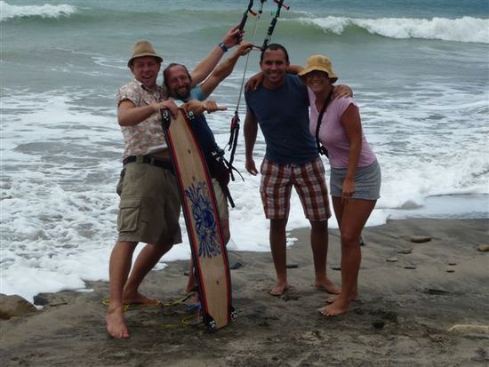 kite action am playa mit andi und denis.