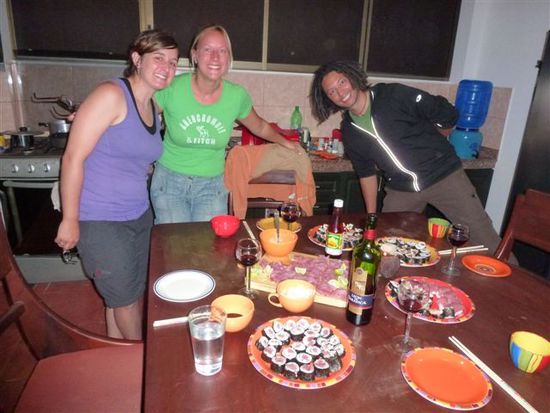 sushi bis zum abwinken mit christina und beni.