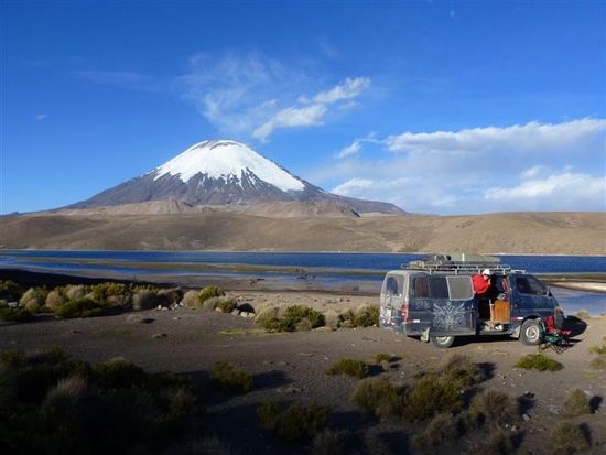 friedlicher campsite, 2 jahre auf reise und endlich ein brummender kopf.