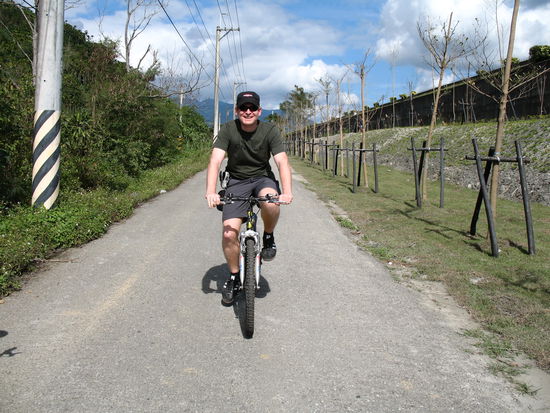 Ausnahmsweise ein Radl, das nicht total zu klein ist