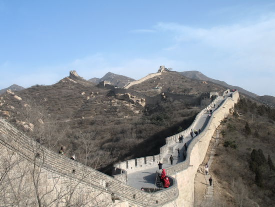 Ihr glaubt nicht, wie viele Photos ich auf der Mauer gemacht hab