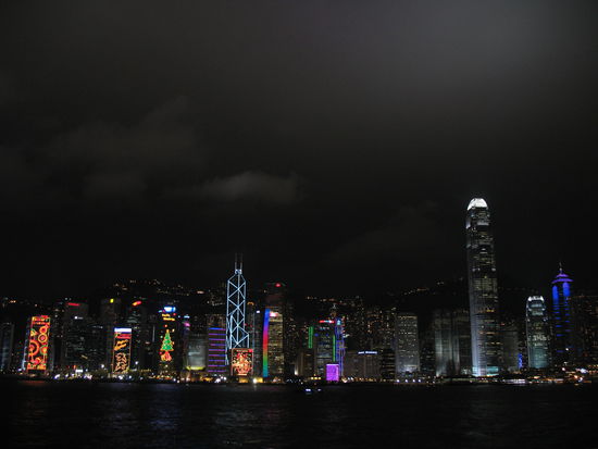 Skyline von Hong Kong