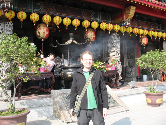 Auf dem Tempel im 4. Stock