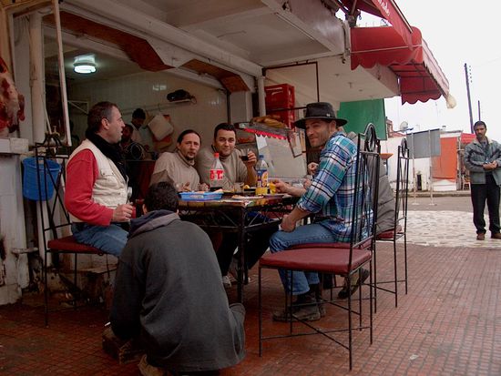 [Warten auf die Visa in Casablanca]