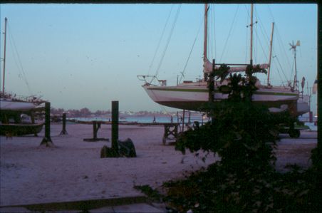 Der Yachthafen in Dakar Bel Air