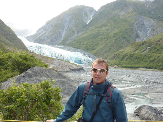 Vor dem Gang in den Regenwald