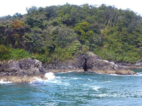 Ausfahrt aus dem Fjord