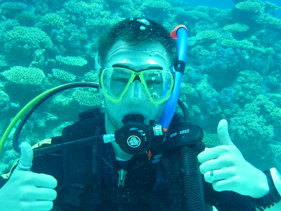 Der Krieger bei der Arbeit...