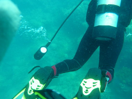 Da sollten keine Blasen zu sehen sein