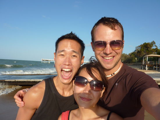 Pierre, Helen und moi