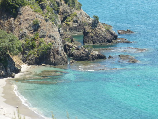 Blick auf unseren Badestrand