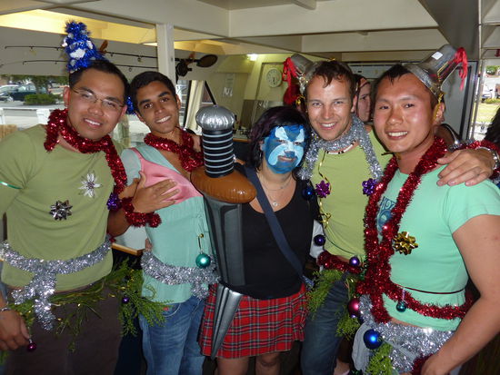 Um jegliche Spekulation im Keim zu ersticken, sei hier gesagt, dass es sich bei den Zweigen nicht um Mistelzweige handelt.