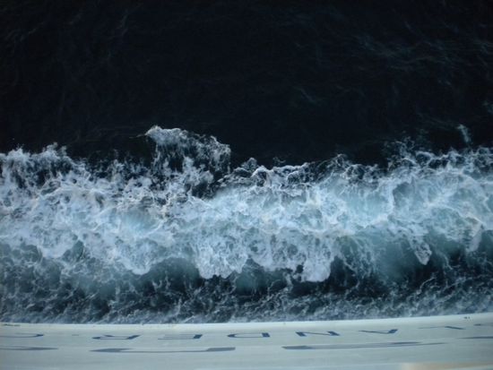 The first hour the sea was very wild but got better as soon as we got into the Sounds