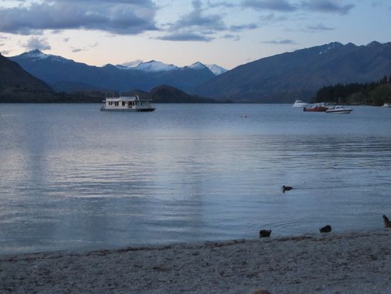 Evening mood... with the alps in the back.