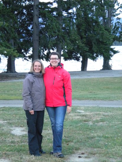 We met with Karin and Andy in Wanaka for dinner that evening. Karin is a colleague of Daniela in Oberhofen, Switzerland.