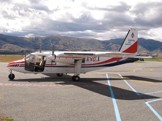 With that little plane we flew from Wanaka Airport over the alps to Milford Sound on the Westcoast. Only 9 passengers and the pilot... Awesome