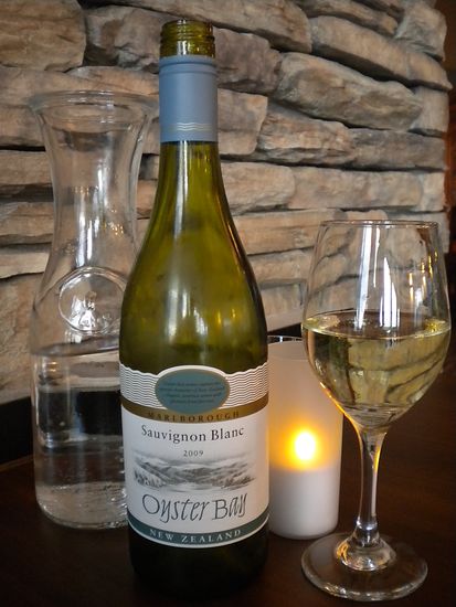 Our really good wine for our really good dinner on that evening.