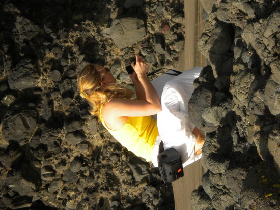 Caro had taken a lot of pictures of the great nature there.