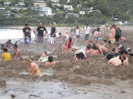 All the crazy people and Carolin in the middle...