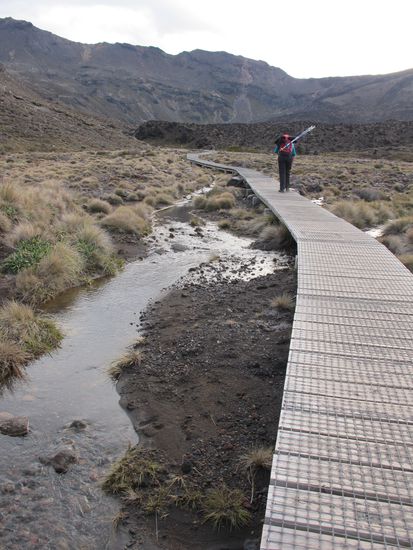 The track starts pretty comfortable and smooth